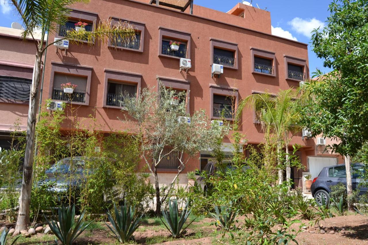 Apartament Cycas Family Aparts -Fibre Optique- Marrakesz Zewnętrze zdjęcie
