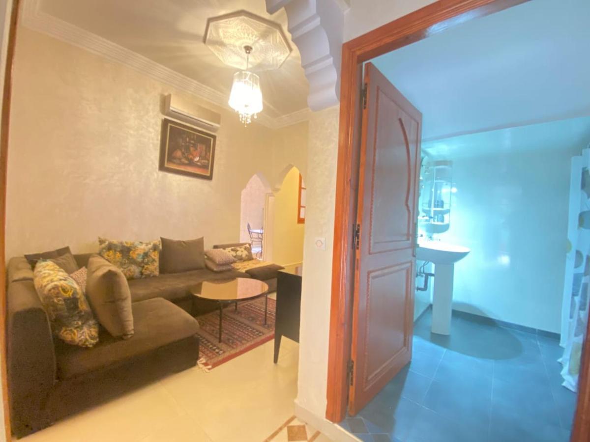 Apartament Cycas Family Aparts -Fibre Optique- Marrakesz Zewnętrze zdjęcie
