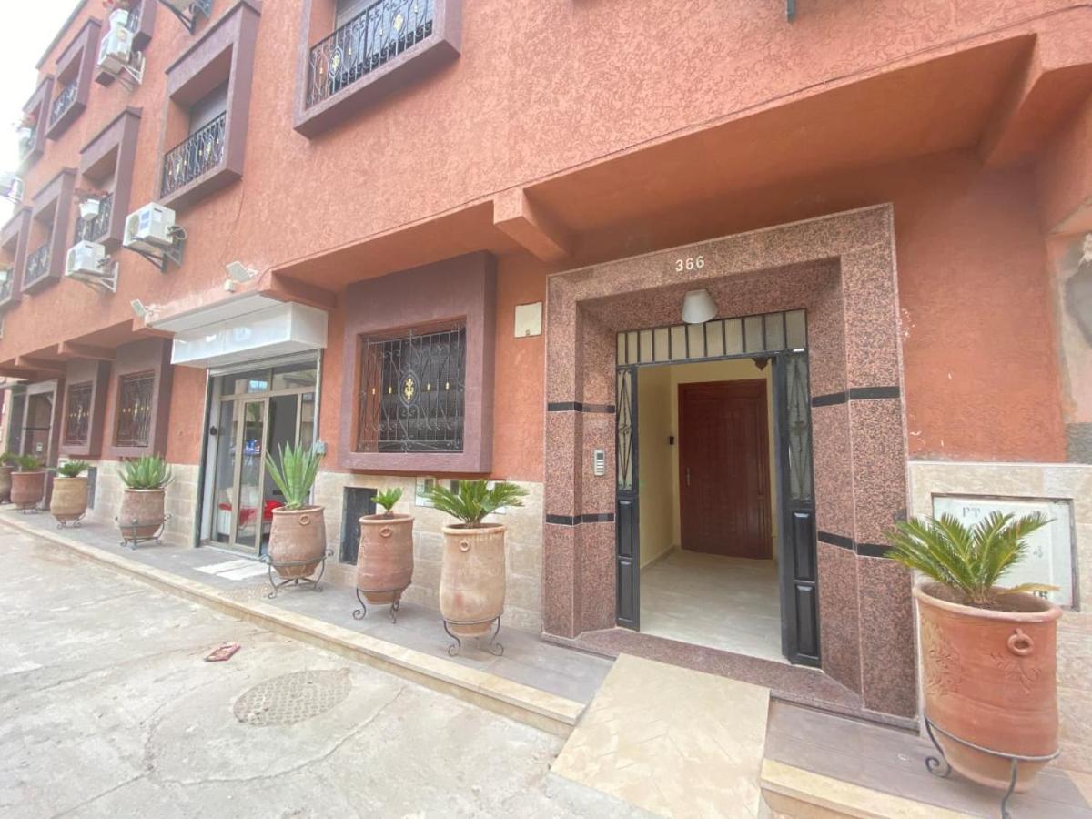 Apartament Cycas Family Aparts -Fibre Optique- Marrakesz Zewnętrze zdjęcie