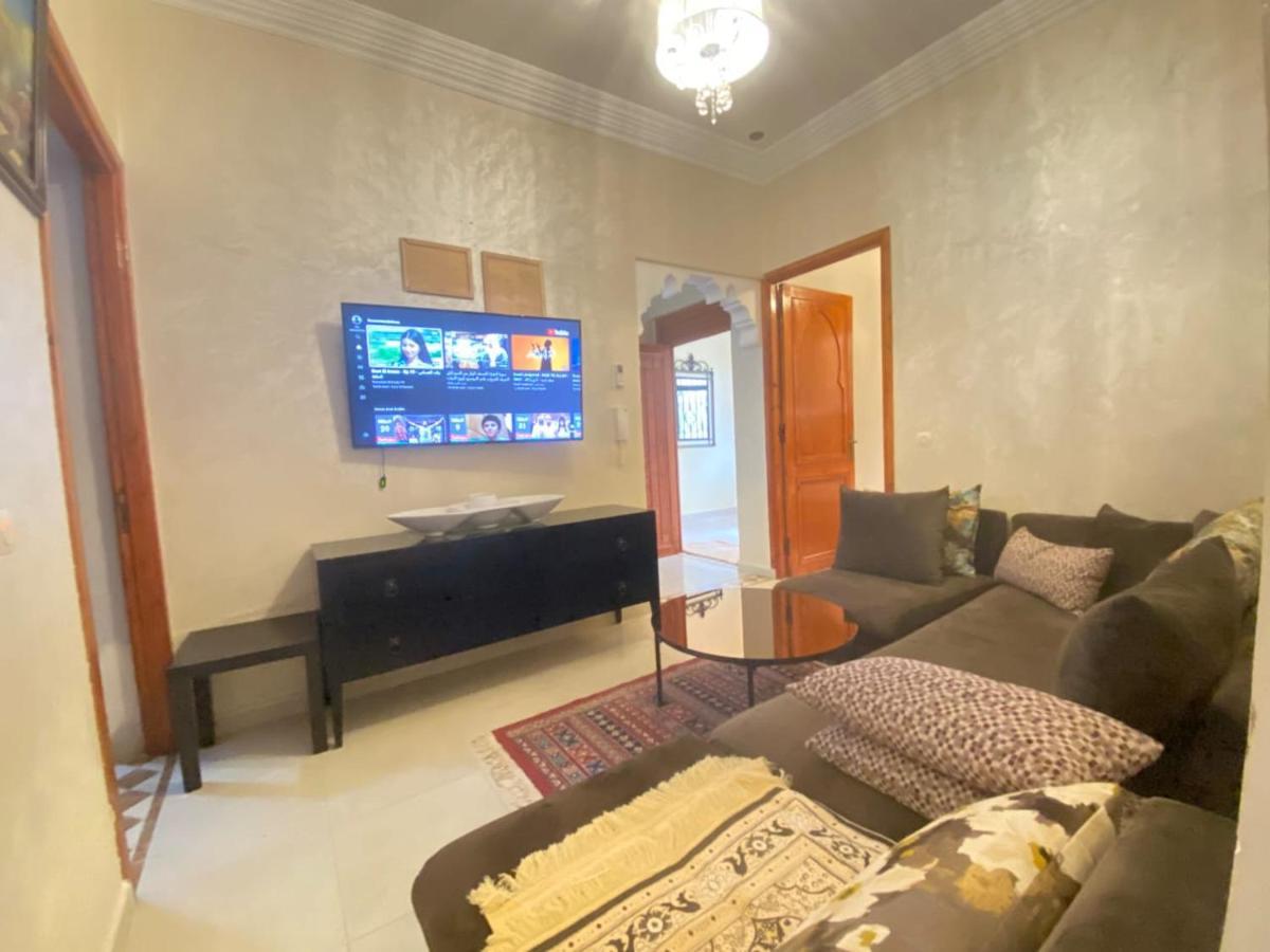 Apartament Cycas Family Aparts -Fibre Optique- Marrakesz Zewnętrze zdjęcie