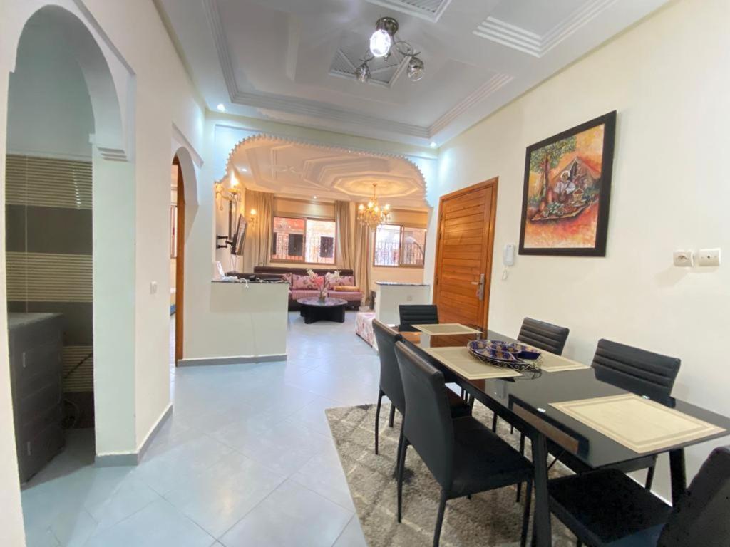 Apartament Cycas Family Aparts -Fibre Optique- Marrakesz Zewnętrze zdjęcie