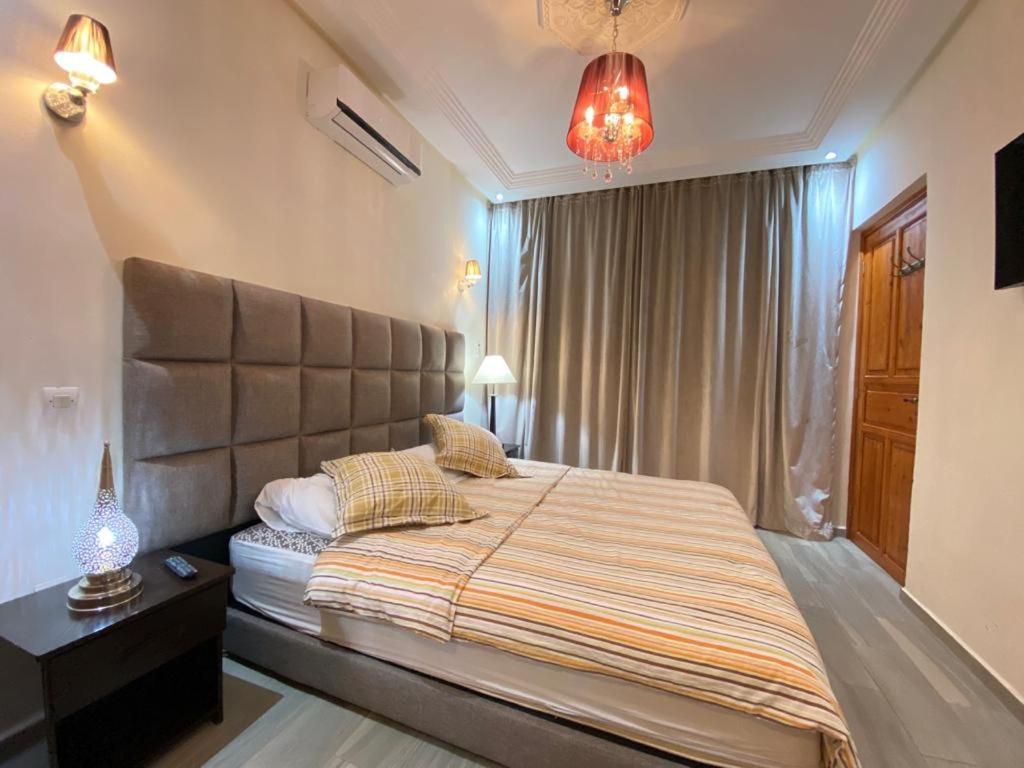 Apartament Cycas Family Aparts -Fibre Optique- Marrakesz Zewnętrze zdjęcie
