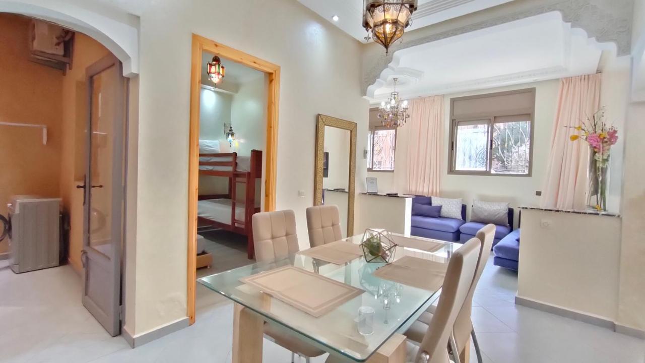 Apartament Cycas Family Aparts -Fibre Optique- Marrakesz Zewnętrze zdjęcie