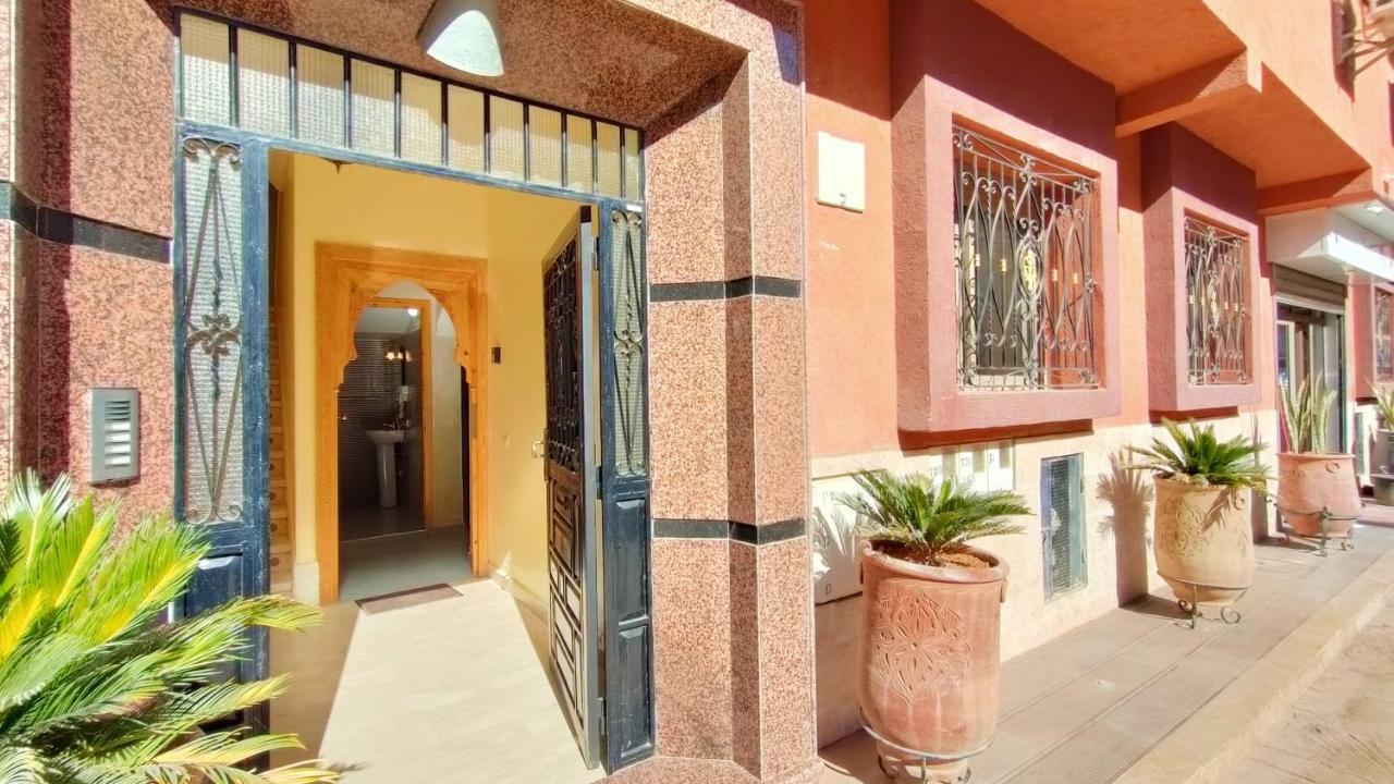 Apartament Cycas Family Aparts -Fibre Optique- Marrakesz Zewnętrze zdjęcie