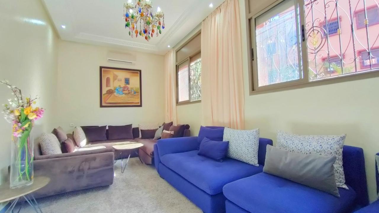 Apartament Cycas Family Aparts -Fibre Optique- Marrakesz Zewnętrze zdjęcie